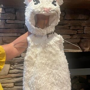 Pottery Barn Kids White Cat Costume